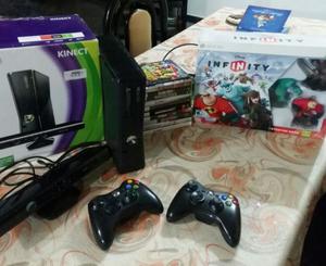 XBOX  JOYSTICKS+KINECT+11 JUEGOS +DISNEY INFINITY