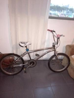 Bmx cromada.