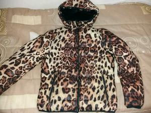 Campera inflable talle m forrada con piel