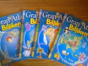 Gran Atlas Billiken (pack de 4 tomos)