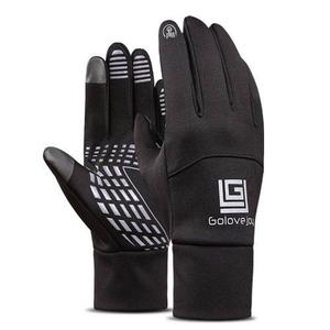 Guantes Softshell Touch Screen Frisado Nieve Ski - Jeans710