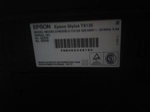 Impresora Epson Stylus Tx 135 A Reparar