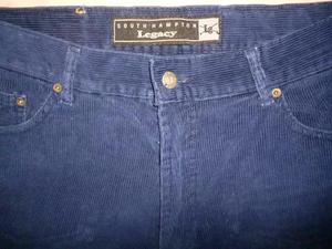 Jeans legacy original corderoy fino azul talle 46