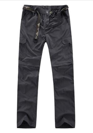 Pantalon Cargo Desmontable Cinturon Secado Rapido Jeans710