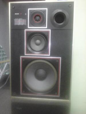 Parlantes Philips 3 vias