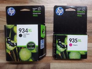 SE VENDEN CARTUCHOS HP 934XL TINTA NEGRA Y 935XL TINTA