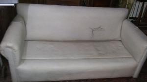 Sillón 3 cuerpos blanco