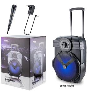 Altavoz Bluetooth Karaoke con carro y Luz LED
