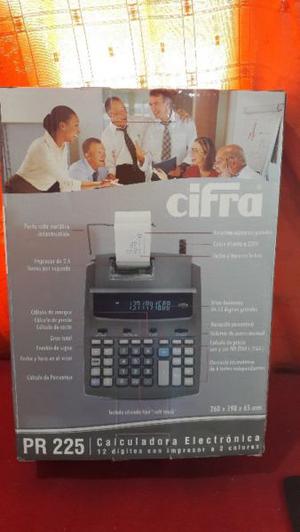 Calculadora Electronica 12 Digitos Cifra Pr225
