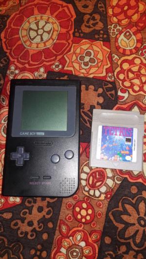 Game boy pocket negra y tetris usado originales