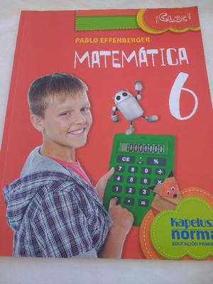 Matemática 6 clic editorial Kapelusz