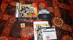 Nintendo ds guitar hero tour con teclas completo en caja