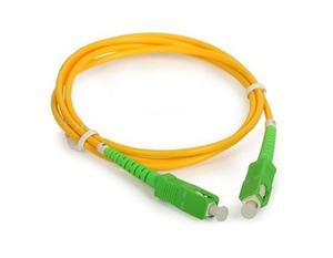 Patchcord Fibra Óptica 1 Mt Simplex Sc-apc /sc-apc Monomodo