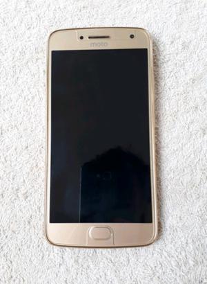 Vdo Moto G5 Plus Dorado Impecable