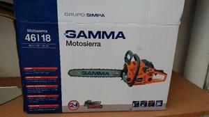 Vendo motosierra gamma sin uso!