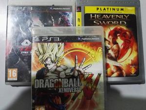 juegos ps3, Dragonball,Heavenly Sword,Tekken