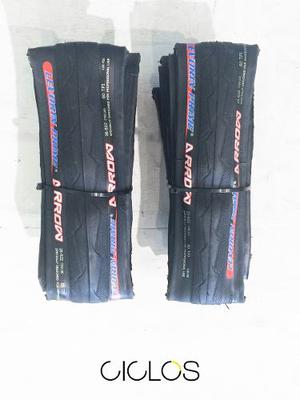 Cubiertas Clincher Kevlar Ruta (Sin Alambre) 700 X 23 Y 28