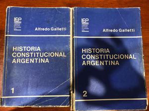 Historia Constitucional Argentina