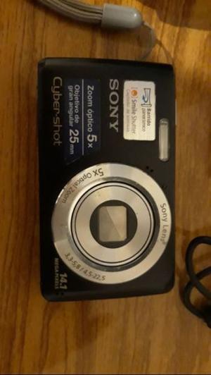 LIQUIDO!! CAMARA SONY CYBER-SHOT DSC-W520 CON ESTUCHE