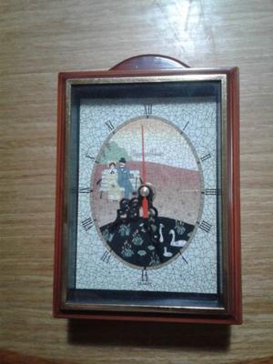 PORTALLAVES CON RELOJ PARA PARED