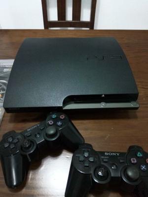 PlayStation 3 Slim 160GB 2 Controles Originales 5 Juegos