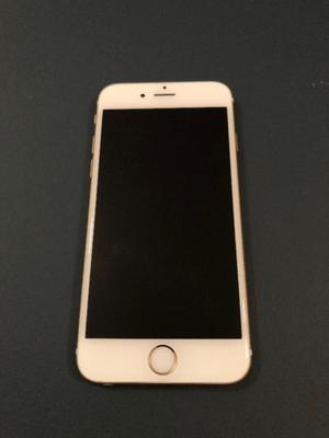 iPhone 6S de 64gb - Dorado - Liberado Modelo A.