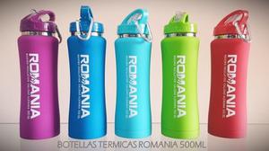 Botella Térmica Deportiva Romania 500ml Engomado