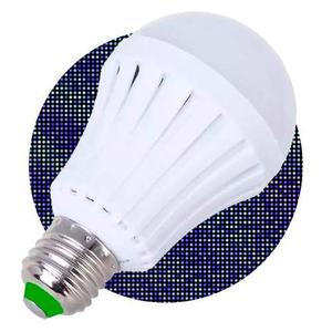 Lampara Led Autónoma Luz De Emergencia 7w E27 Frio Corte