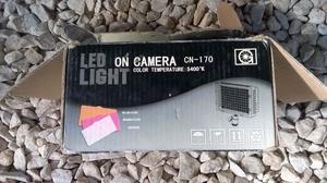Luz de led para cámara de video 170 led