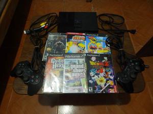 Playstation 2 Chipeada Completa Laser Nuevo Matrix Juegos