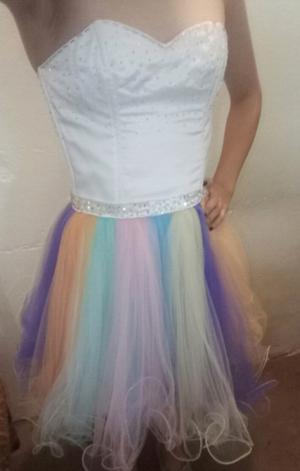 Vestido de 15 mas coronita