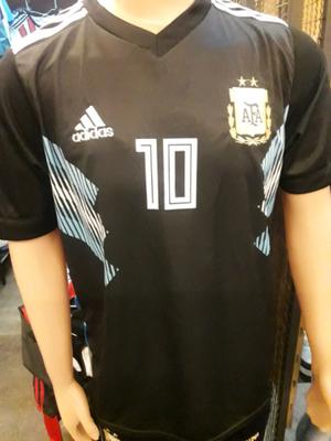 Camiseta de argentina suplente negra