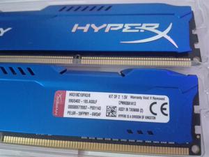Memoria ram HyperX fury 2 x 4gb