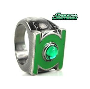 Anillo Linterna Verde De Metal Dc Green Lantern