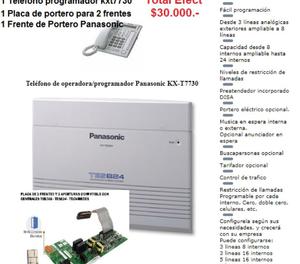 Central Panasonic Kxteslineas 24 Int Y Telef.