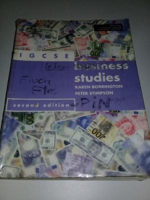 IGCSE -Business studies-second edition