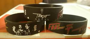 Pulseras De Silicona Tokio Hotel Importadas