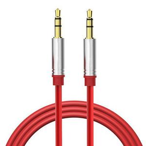 Rojo 3,5 Mm 1/8 Cable De Audio Aux Cable Para Sony Psp 
