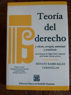 TEORIA DEL DERECHO - RENATO RABBI - BALDI CABANILLAS