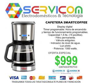 cafetera smartcoffe 1,5 litros