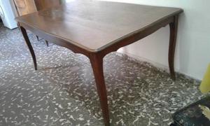 mesa antigua de madera