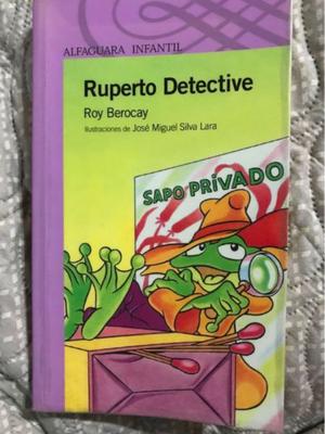 vendo libro "Ruperto Detective"