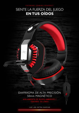 Auriculares Gamers Sentey Forxe GS-