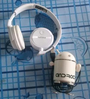 Auriculares y Parlante