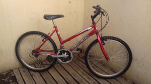 Bicicleta Remington Roja18 V Rodado 24 Como Nueva!!