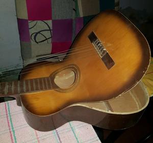 Guitarra criolla marron