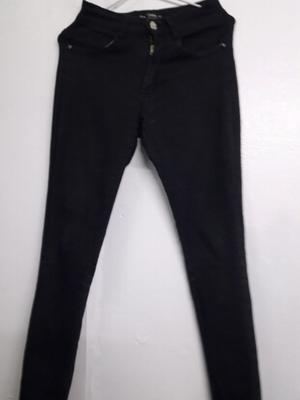 Jeans negro elastizado