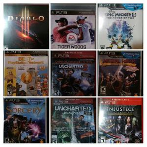 LOTE DE JUEGOS DE PS3