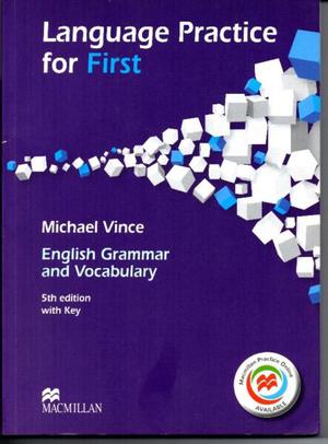 Libro de Inglés Language Practice For First Michael Vince