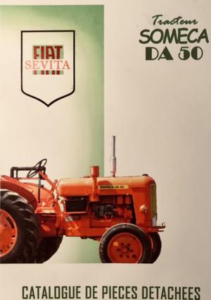 Manual de repuestos tractor Someca Da50